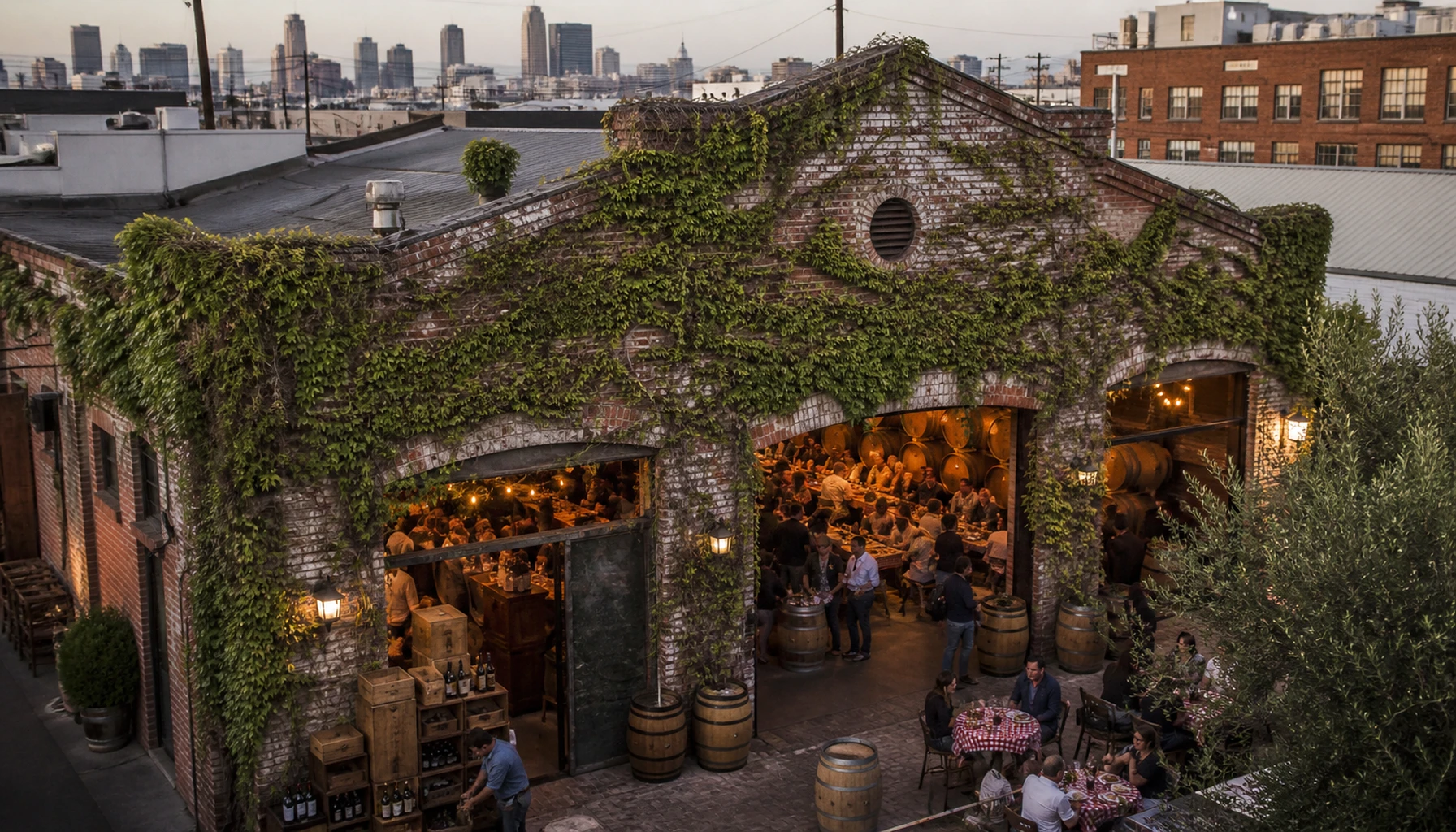 San Antonio Winery &mdash; a century of Los Angeles wine behind one brick doorway.